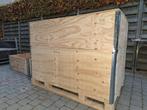 Kist krat transport houten transportkist, Doe-het-zelf en Bouw, Ophalen, Gebruikt, Hout