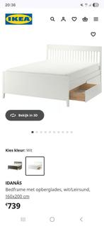 Ikea 2-persoonsbed, Huis en Inrichting, Ophalen, Gebruikt