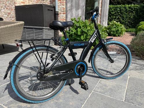 Jongensfiets Nogan Rally 22 inch, Fietsen en Brommers, Fietsen | Jongens, Gebruikt, 22 inch, Handrem, Versnellingen, Ophalen