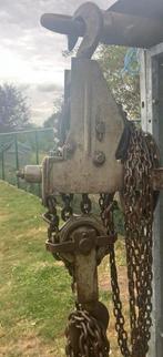 Ketting takel 1,5t, Doe-het-zelf en Bouw, Ophalen, Gebruikt