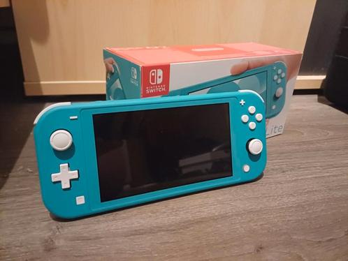 Switch Lite, Games en Spelcomputers, Spelcomputers | Nintendo Switch, Zo goed als nieuw, Switch Original, Zonder controller, Met games
