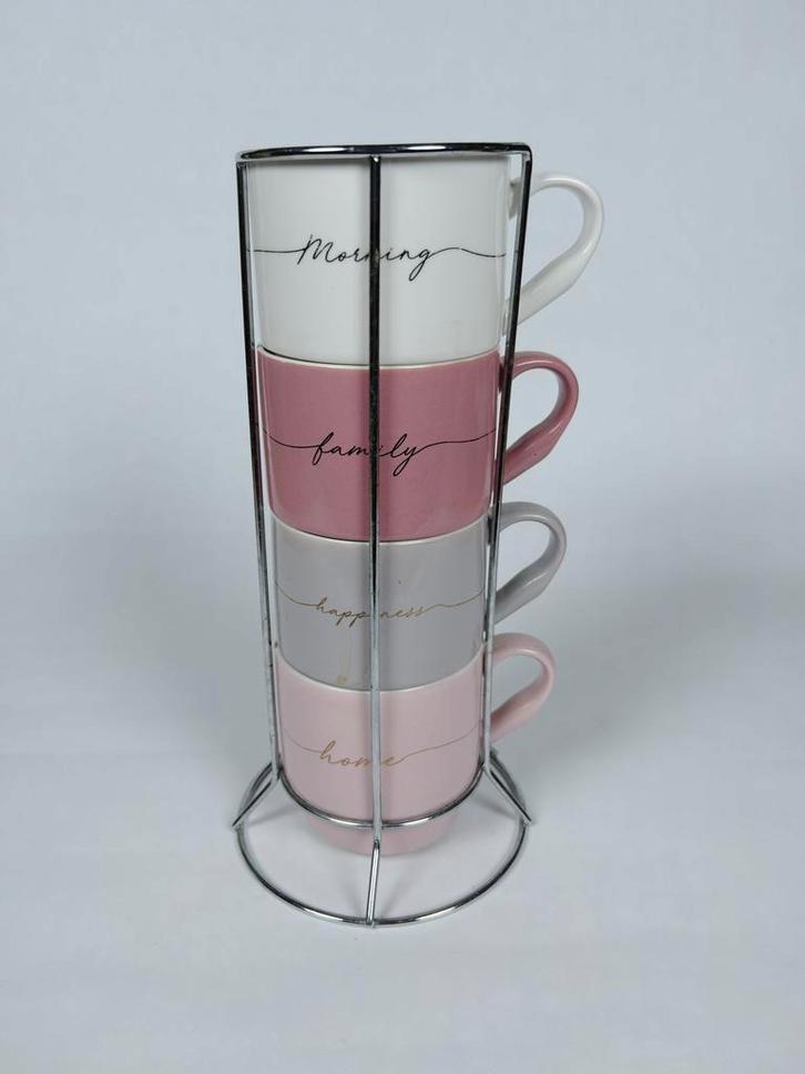 Koffie tassen toren, Huis en Inrichting, Keuken | Servies, Gebruikt, Kop(pen) en/of Schotel(s), Keramiek, Ophalen of Verzenden