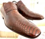 Stadsschoenen, leer, merk Flower, maat 42, Kleding | Dames, Schoenen met lage hakken, Bruin, Zo goed als nieuw, Flower