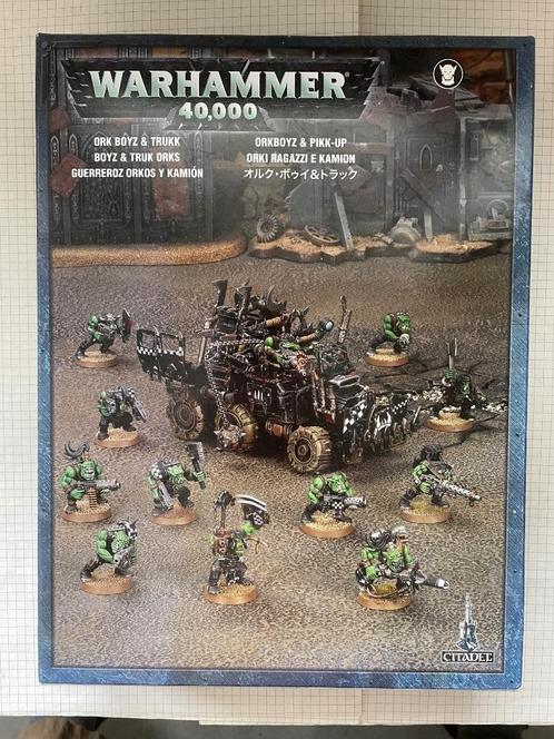Trukboyz/Kamionneurs Orks pour Warhammer 40000, Hobby en Vrije tijd, Wargaming, Gebruikt, Warhammer 40000, Figuurtje(s), Ophalen of Verzenden