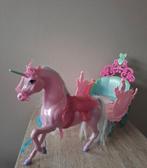 vintage Barbie eenhoorn met koets, Enlèvement, Utilisé, Barbie