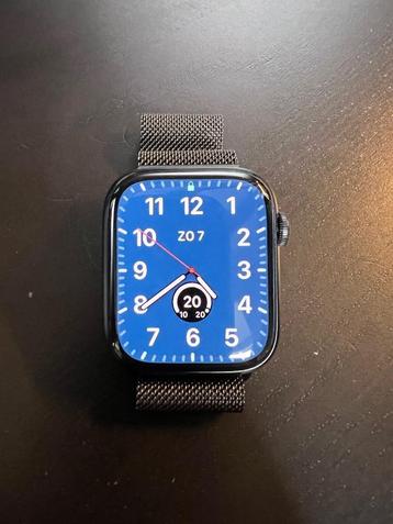 Boîtier en aluminium et céramique de 45 mm pour Apple Watch 