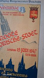 Brochure d'information Poperinge 1947, Livres, Enlèvement ou Envoi