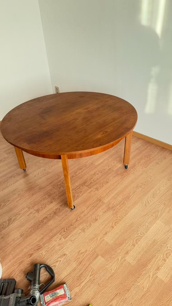 Rondetafel, Huis en Inrichting, Tafels | Salontafels, Gebruikt, Rond, Ophalen