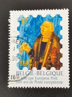 Belgie 2000 - François de Tassis - postmeester in Gent, Ophalen of Verzenden, Gestempeld