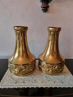 antieke messing vazen (2 stuks), Ophalen of Verzenden