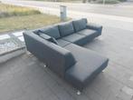 GRATIS LEVERING - Donker grijze hoek zetel, Huis en Inrichting, Verzenden, Zo goed als nieuw