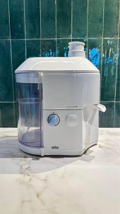 Braun sapcentrifuge, Elektronische apparatuur, Juicers, Gebruikt, Sapcentrifuge, Elektrisch, Ophalen