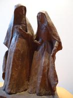 Achiel LEYS Brugge/Gent, begijnen nonnen zusters terracotta, Ophalen of Verzenden