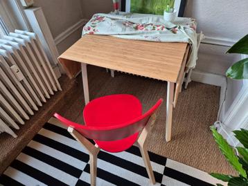 Table rallonge  pliante et chaises, Maison & Meubles, Tables | Tables à manger, 100 à 150 cm, Quatre personnes, Comme neuf, Enlèvement
