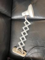 Witte schaarlamp, Ophalen, Zo goed als nieuw, Metaal
