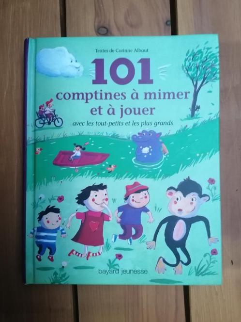 101 comptines à mimer et à jouer avec les tout-petits et le, Boeken, Schoolboeken, Gelezen, Ophalen of Verzenden