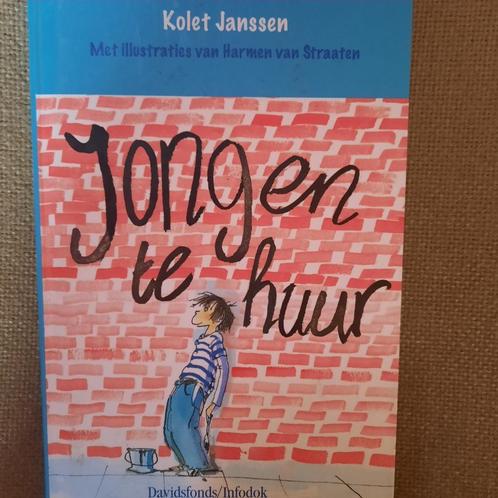JONGEN TE HUUR - KOLET JANSSEN - + 9 jaar, Boeken, Kinderboeken | Jeugd | 10 tot 12 jaar, Ophalen of Verzenden
