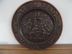 plaque de cuivre avec scène d'auberge, Antiquités & Art, Enlèvement ou Envoi