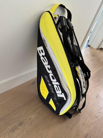 Geel zwarte tenniszak Babolat Rafael Nadal Edition