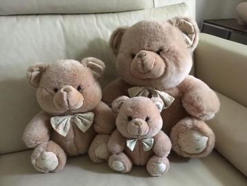 Ours en peluche (famille)