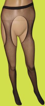Sexy glinster panty´s artnr 82, Ophalen of Verzenden, Zwart