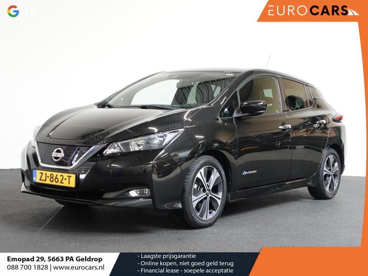 Nissan LEAF N-Connecta 40 kWh Navigatie Bluetooth Cruise Con, Auto's, Nissan, Bedrijf, Te koop, Leaf, 360° camera, ABS, Adaptive Cruise Control