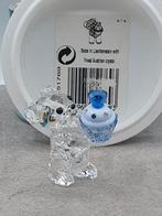 Swarovski Kris beer: blauwe Cupcake 5051768., Verzamelen, Ophalen of Verzenden, Zo goed als nieuw