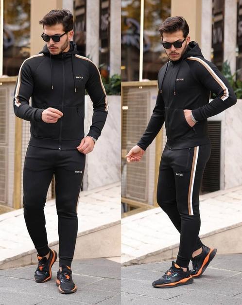 Training complet, Kleding | Heren, Sportkleding, Nieuw, Zwart, Ophalen of Verzenden
