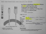 Anker iphone laadkabel, Enlèvement, Neuf, Fil ou câble, Apple iPhone
