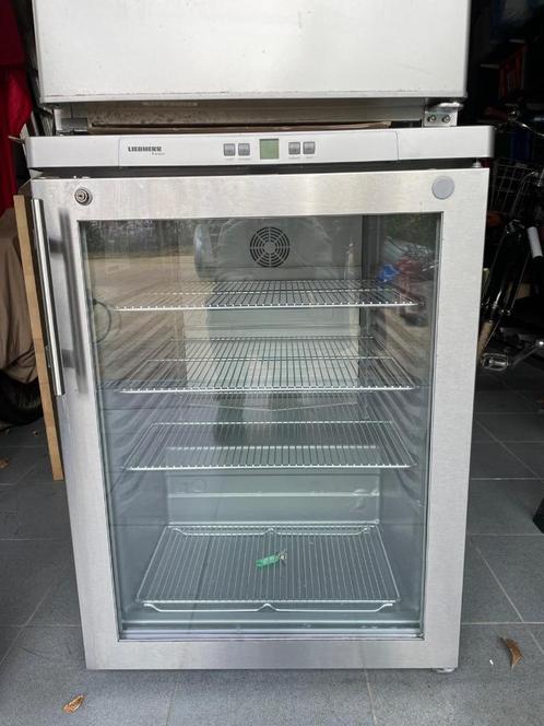 LIEBHERR RVS koelkasten glas 143l Prof Premium FKUv 1663, Zakelijke goederen, Horeca | Keukenapparatuur, Koelen en Vriezen, Gebruikt