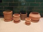 Bloempotjes, Tuin en Terras, Ophalen, Binnen, Zo goed als nieuw, Terracotta