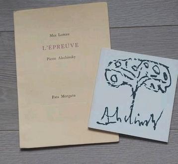 2 livre Pierre Alechinsky, Enlèvement ou Envoi, Comme neuf