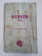 Austin Mini instructieboekje BMC Mini Classic, Enlèvement ou Envoi