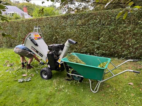 Hakselaar te huur per dag, Tuin en Terras, Hakselaars, Zo goed als nieuw, Ophalen of Verzenden