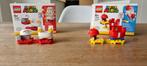 Lego Super Mario - Propeller Mario 71371 en Fire Mario 71370, Comme neuf, Ensemble complet, Enlèvement, Lego
