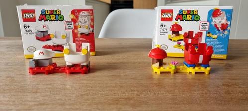 Lego Super Mario - Propeller Mario 71371 en Fire Mario 71370, Kinderen en Baby's, Speelgoed | Duplo en Lego, Zo goed als nieuw