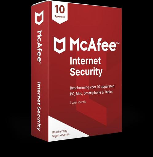 McAfee Total Protection | 1 jaar | 10 apparaten, Computers en Software, Antivirus- en Beveiligingssoftware, Nieuw, MacOS, Windows