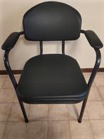 Toiletstoel Vermeiren type 9062 zwart, Ophalen, Nieuw