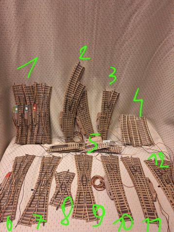 Modeltrein sporen lot *GOEDKOOP* beschikbaar voor biedingen