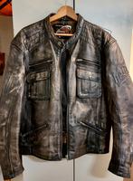 Lederen motorjas held, Kleding | Heren, Ophalen of Verzenden, Zwart