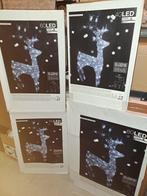 4x NIEUW Kerstrendier decoratie led licht kerstverlichting, Ophalen of Verzenden, Nieuw