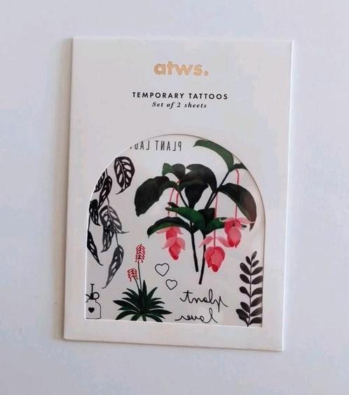 Tatouages temporaires - tattoos éphémères (NEUF), Bijoux, Sacs & Beauté, Beauté | Cosmétiques & Maquillage, Neuf, Accessoires