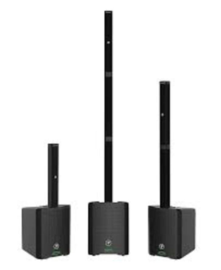 Mackie SRM Flex 1300W Zuilspeaker, Audio, Tv en Foto, Luidsprekerboxen, Nieuw, Front, Rear of Stereo speakers, 120 watt of meer