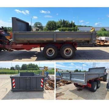 Agromet T041 Containersysteem aanhangwagen incl. 2 container beschikbaar voor biedingen