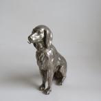 Vintage zakhorloge houder hond, Antiek en Kunst, Ophalen of Verzenden