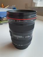 Objectif Canon EF 17-40mm 1:4 L USM, Audio, Tv en Foto, Foto | Lenzen en Objectieven, Ophalen, Zo goed als nieuw, Groothoeklens