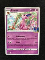 1x Espeon Promo 105/S-P Gym Stamp Pokemon Indonesia, Ophalen of Verzenden, Zo goed als nieuw, Losse kaart