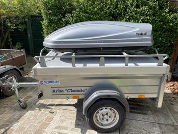 Bagagewagen Saris Arba Classic met nieuwe banden. beschikbaar voor biedingen