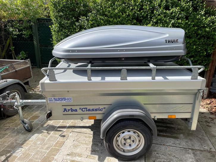 Bagagewagen Saris Arba Classic met nieuwe banden., Auto diversen, Aanhangers en Bagagewagens, Zo goed als nieuw, Ophalen