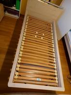 modern houten eenpersoonsbed + nachtkastje, Maison & Meubles, Chambre à coucher | Lits, Comme neuf, 90 cm, Modern, Bois